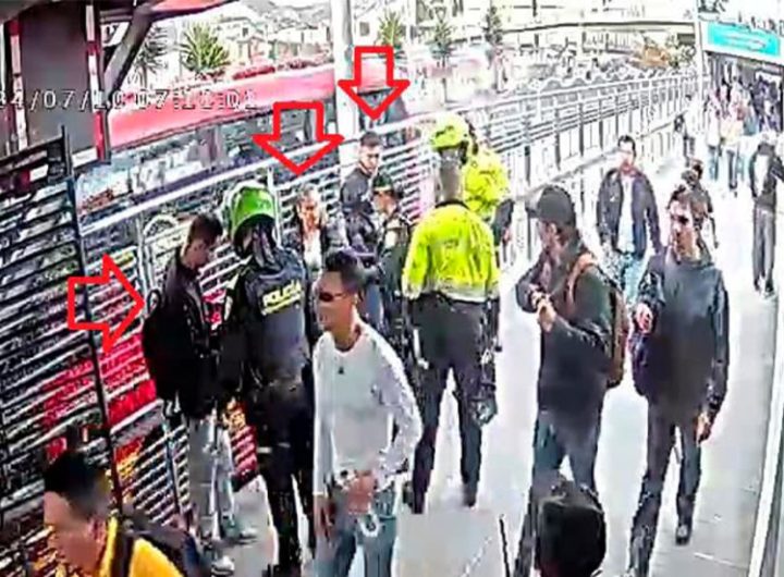 Capturadas dos personas por hurtar en estación de TransMilenio en Soacha.