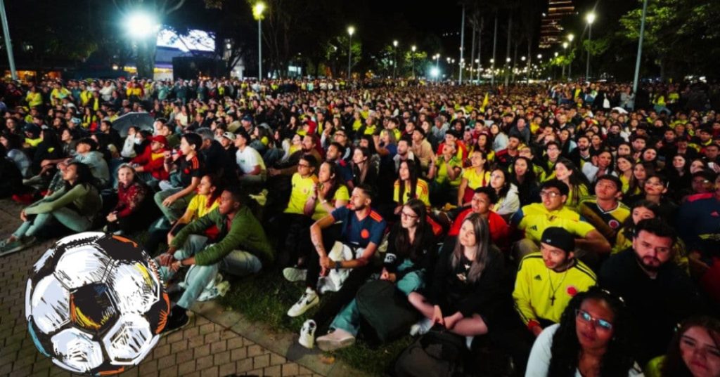 Recomendaciones para gozar en paz final Copa América en parques de Bogotá.