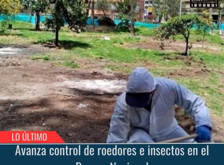 Avanza control de roedores e insectos en el Parque Nacional.