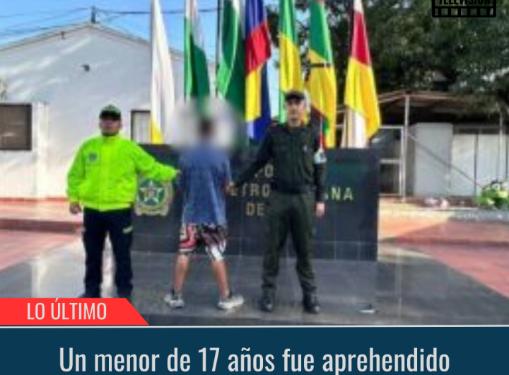 Un menor de 17 años fue aprehendido.