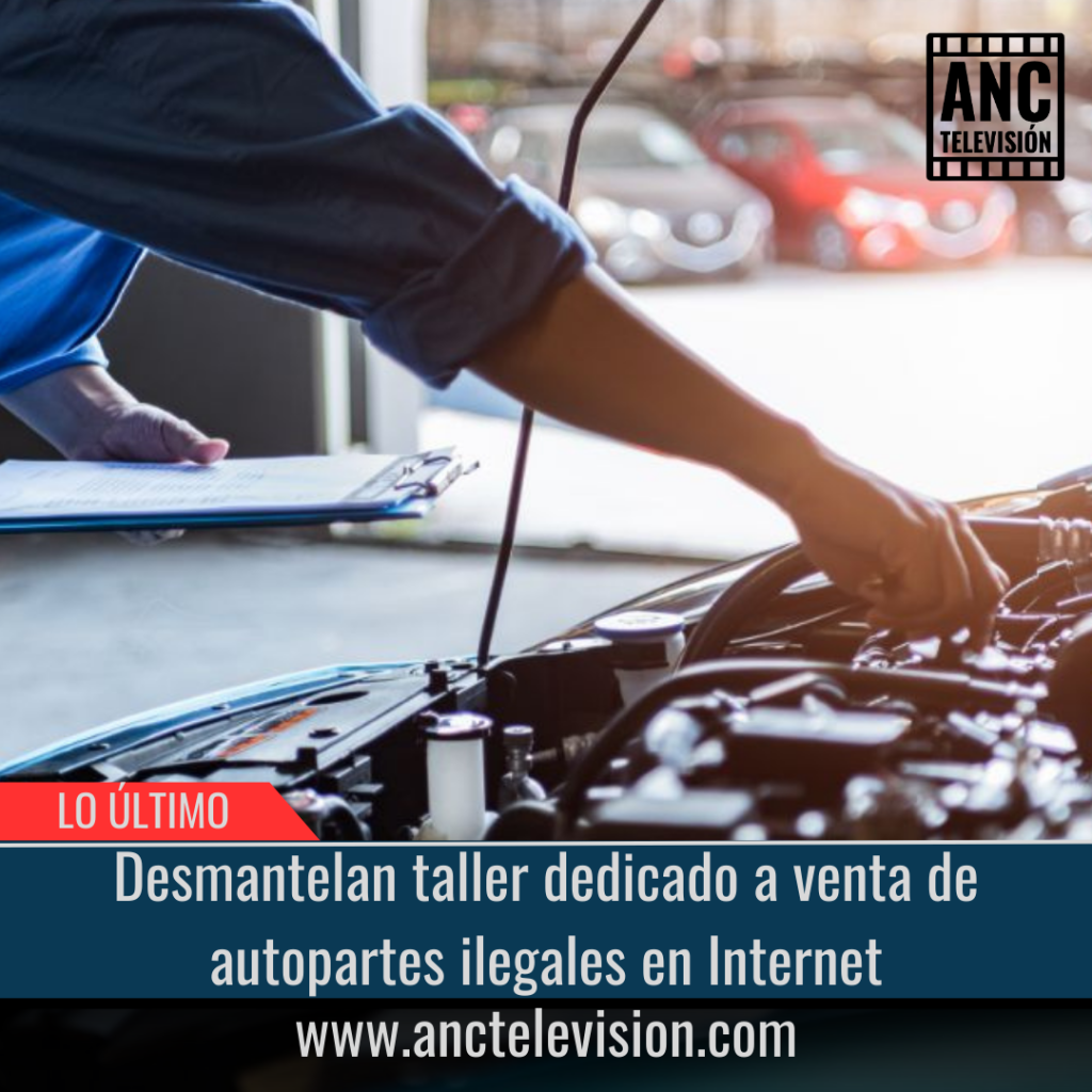 Desmantelan taller dedicado a venta de autopartes.