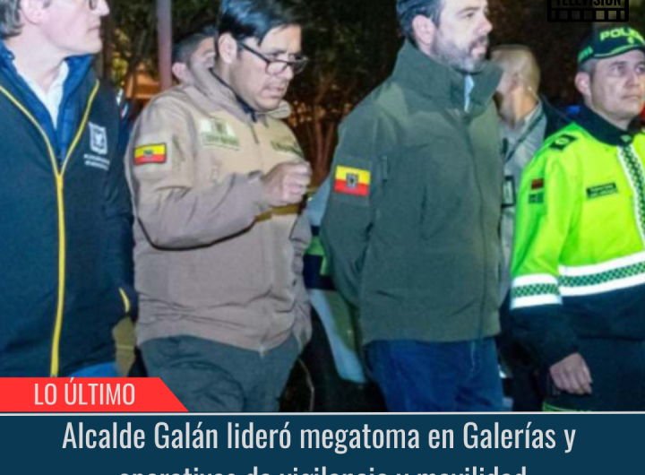 Alcalde Galán lideró megatoma en Galerías.