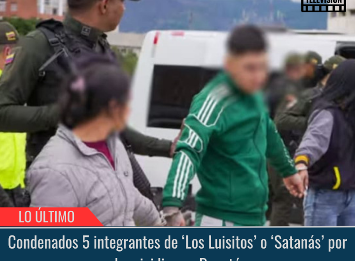 Condenados 5 integrantes de ‘Los Luisitos’ o ‘Satanás’.