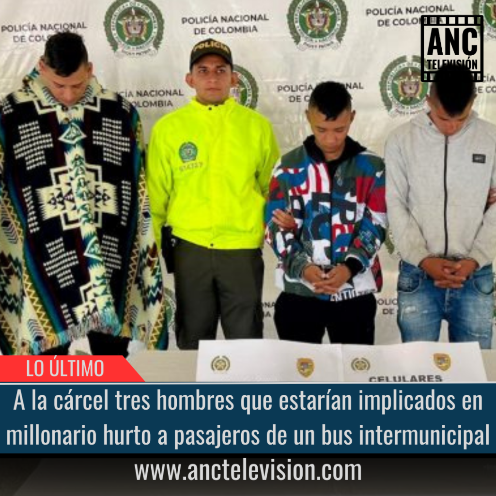 A la cárcel tres hombres que estarían implicados en millonario hurto.