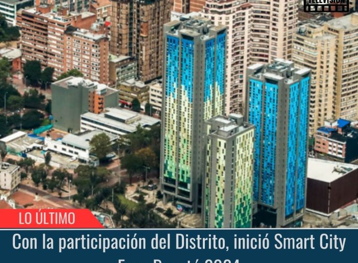 Con la participación del Distrito, inició Smart City Expo Bogotá 2024.