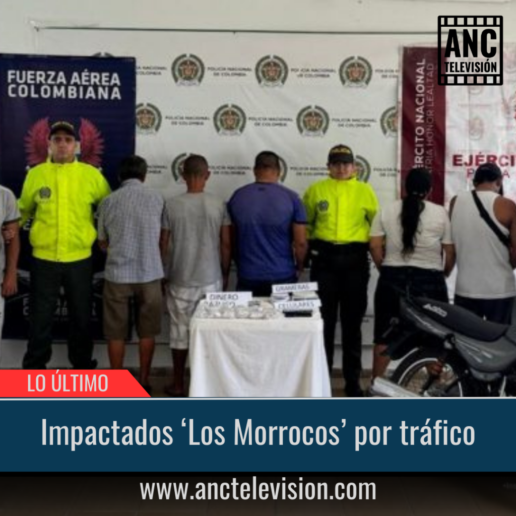 Impactados ‘Los Morrocos’ por tráfico.