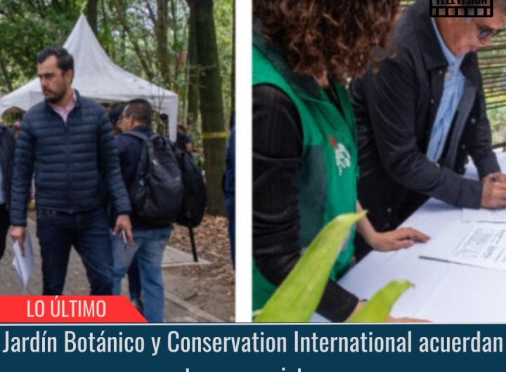 Jardín Botánico y Conservation International acuerdan proteger ecosistemas.