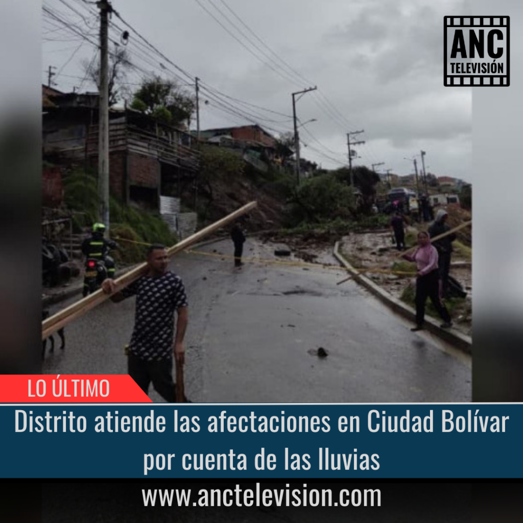 Afectaciones en Ciudad Bolívar por cuenta de las lluvias.