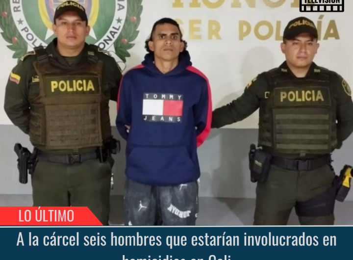 A la cárcel seis hombres que estarían involucrados en homicidios.