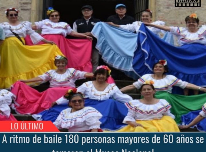 A ritmo de baile 180 personas mayores de 60 años se tomaron el Museo Nacional.