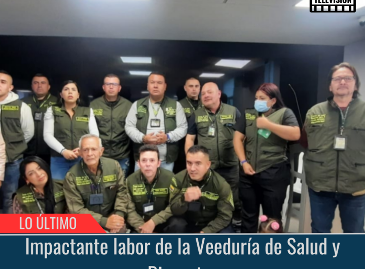 Impactante labor de la Veeduría de Salud y Bienestar.