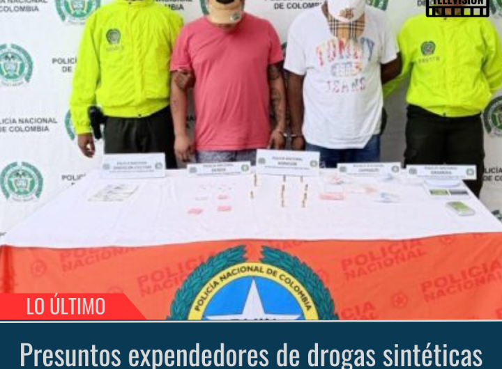 Presuntos expendedores de drogas sintéticas.