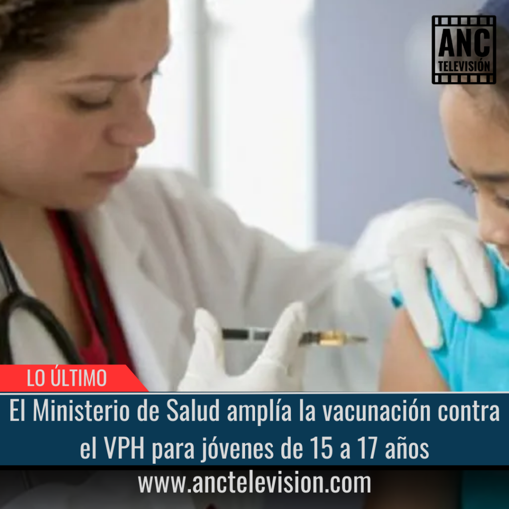 El Ministerio de Salud amplía la vacunación contra el VPH.