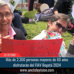 Personas mayores de 60 años disfrutarán del FIAV Bogotá 2024.