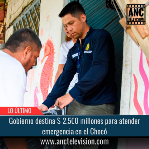 Gobierno destina $ 2.500 millones.