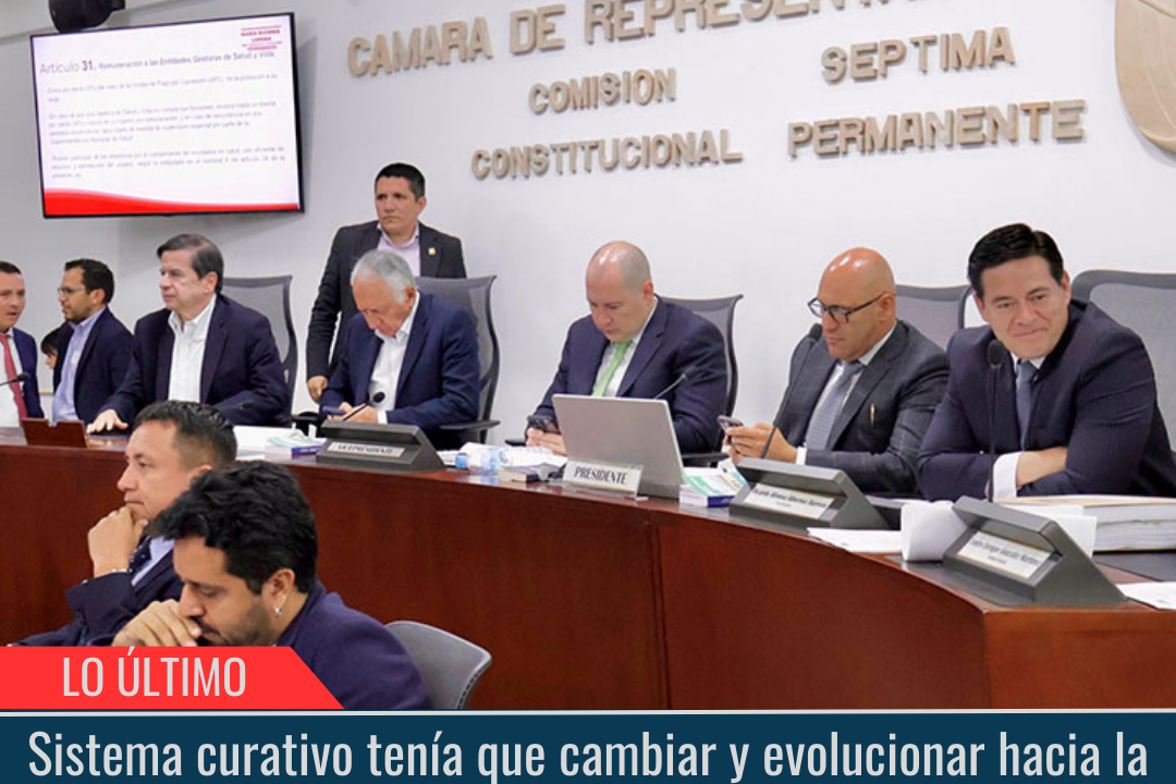 Sistema curativo tenía que cambiar y evolucionar hacia la atención primaria.