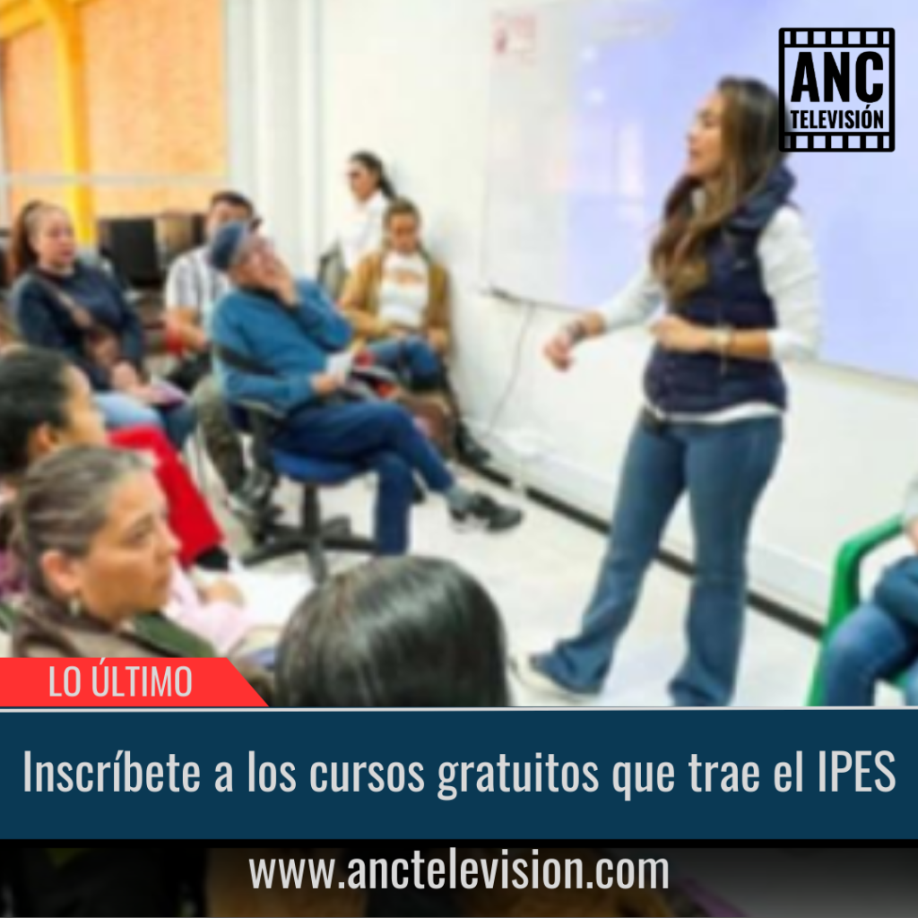 Inscríbete a los cursos gratuitos que trae el IPES.