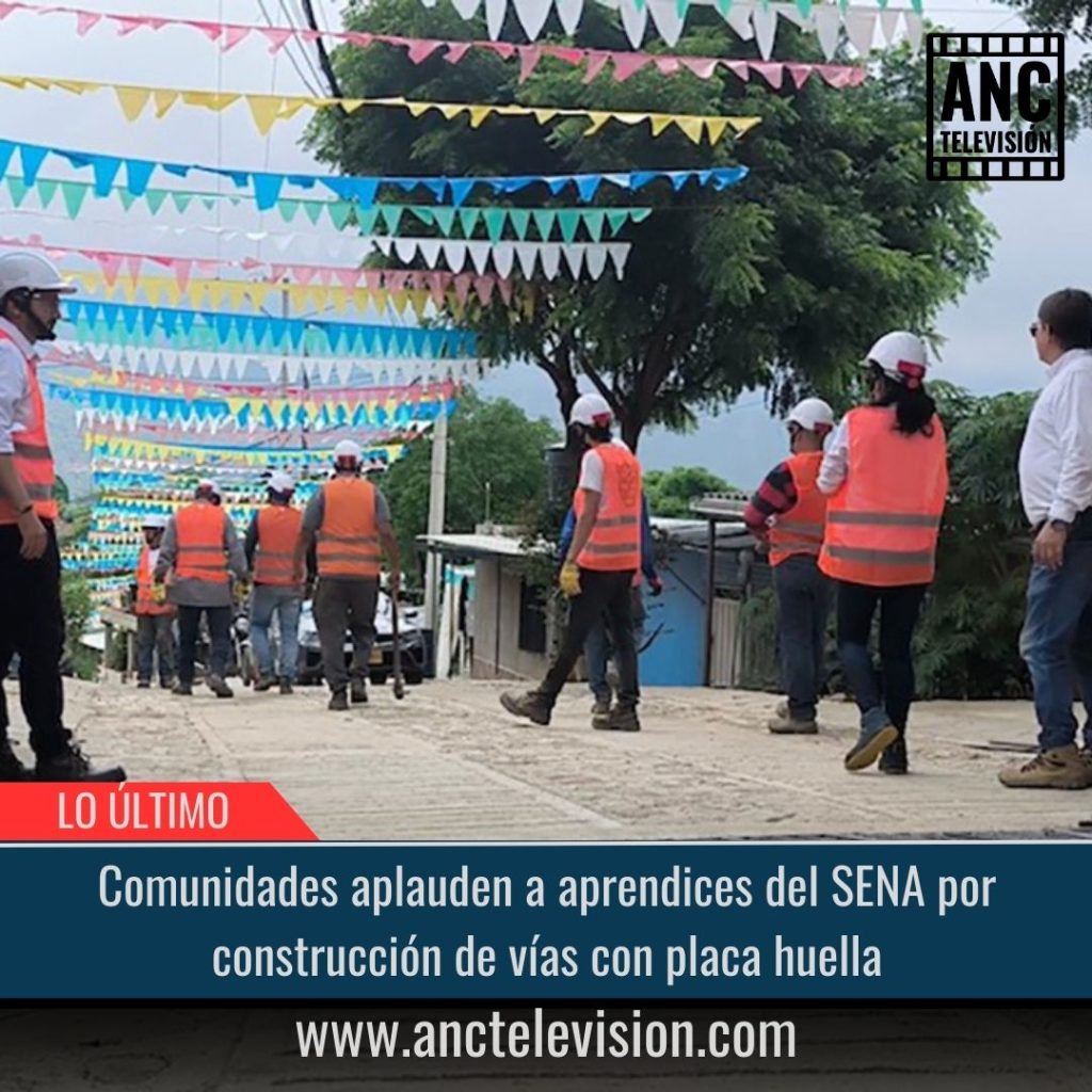 Comunidades aplauden a aprendices del SENA.