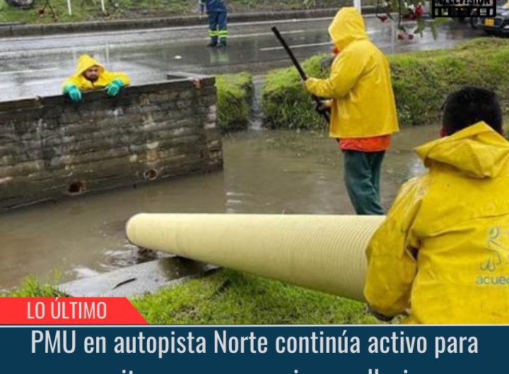 PMU en autopista Norte.