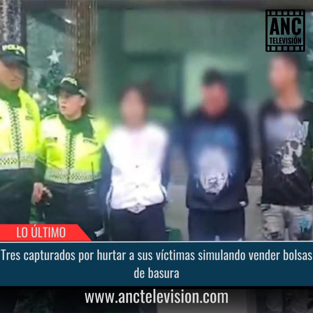 Tres capturados por hurtar a sus víctimas.