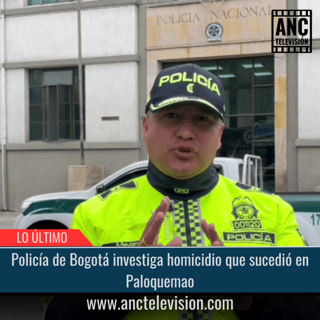 Policía de Bogotá investiga homicidio.