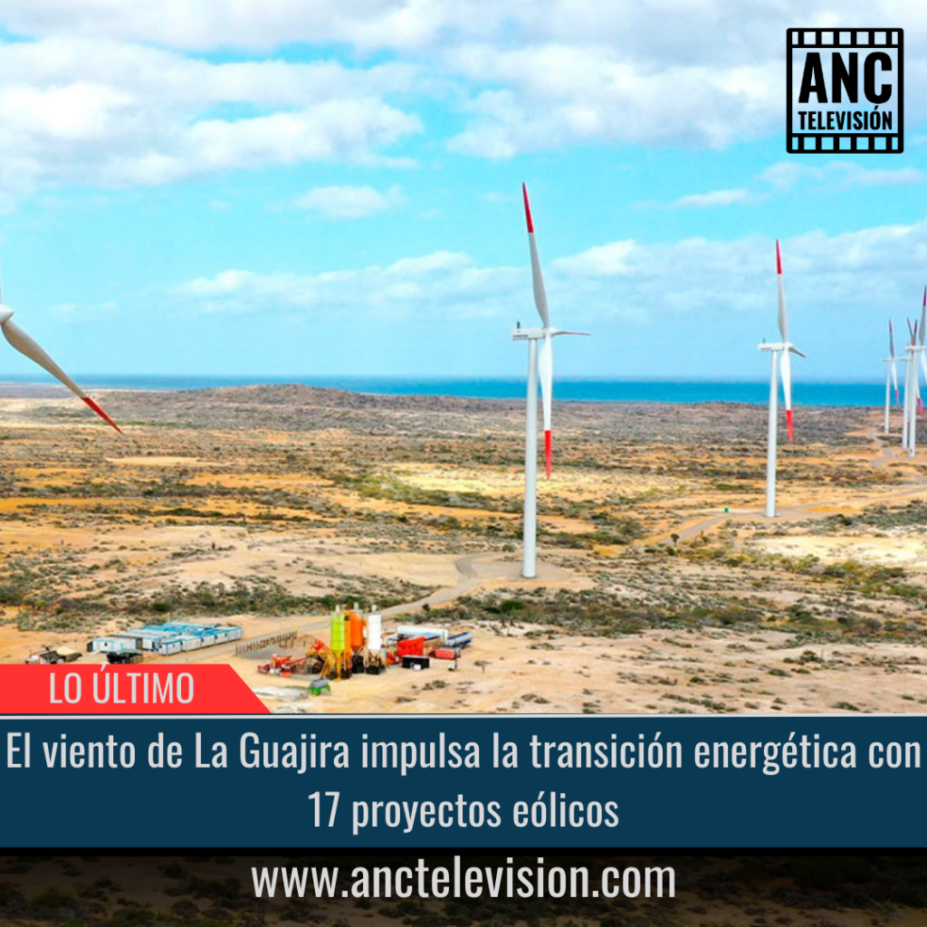 El viento de La Guajira impulsa la transición energética.