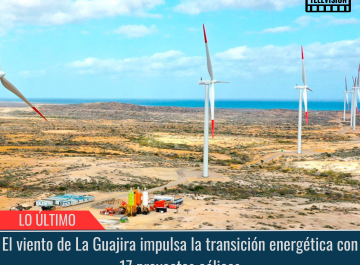 El viento de La Guajira impulsa la transición energética.