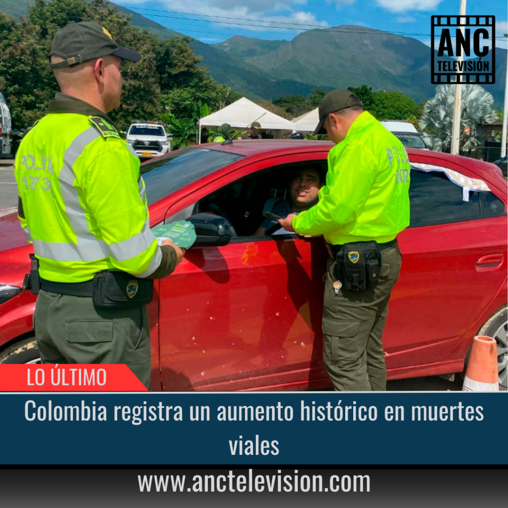 Colombia registra un aumento histórico en muertes viales.