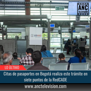 Citas de pasaportes en Bogotá.