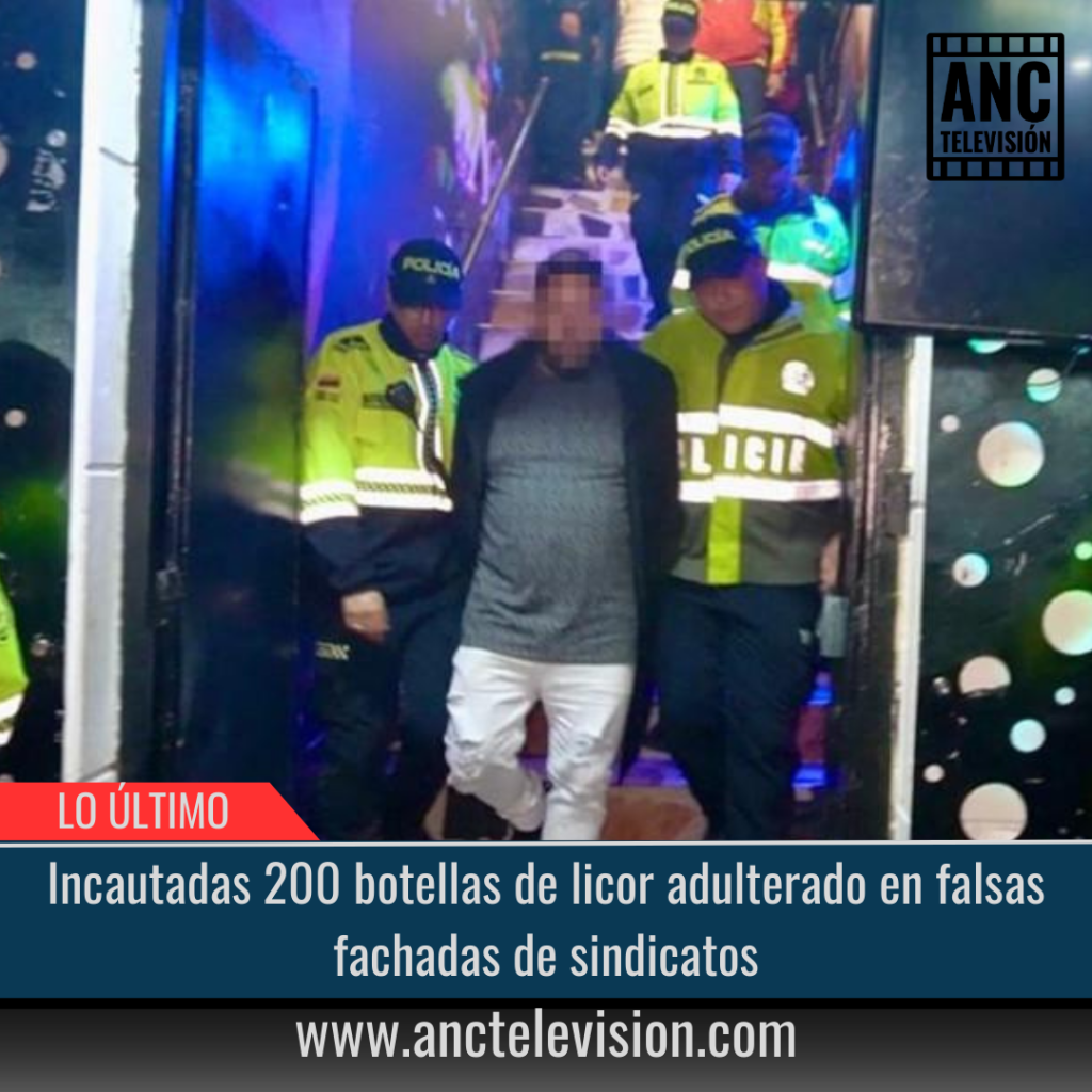 Incautadas 200 botellas de licor adulterado.