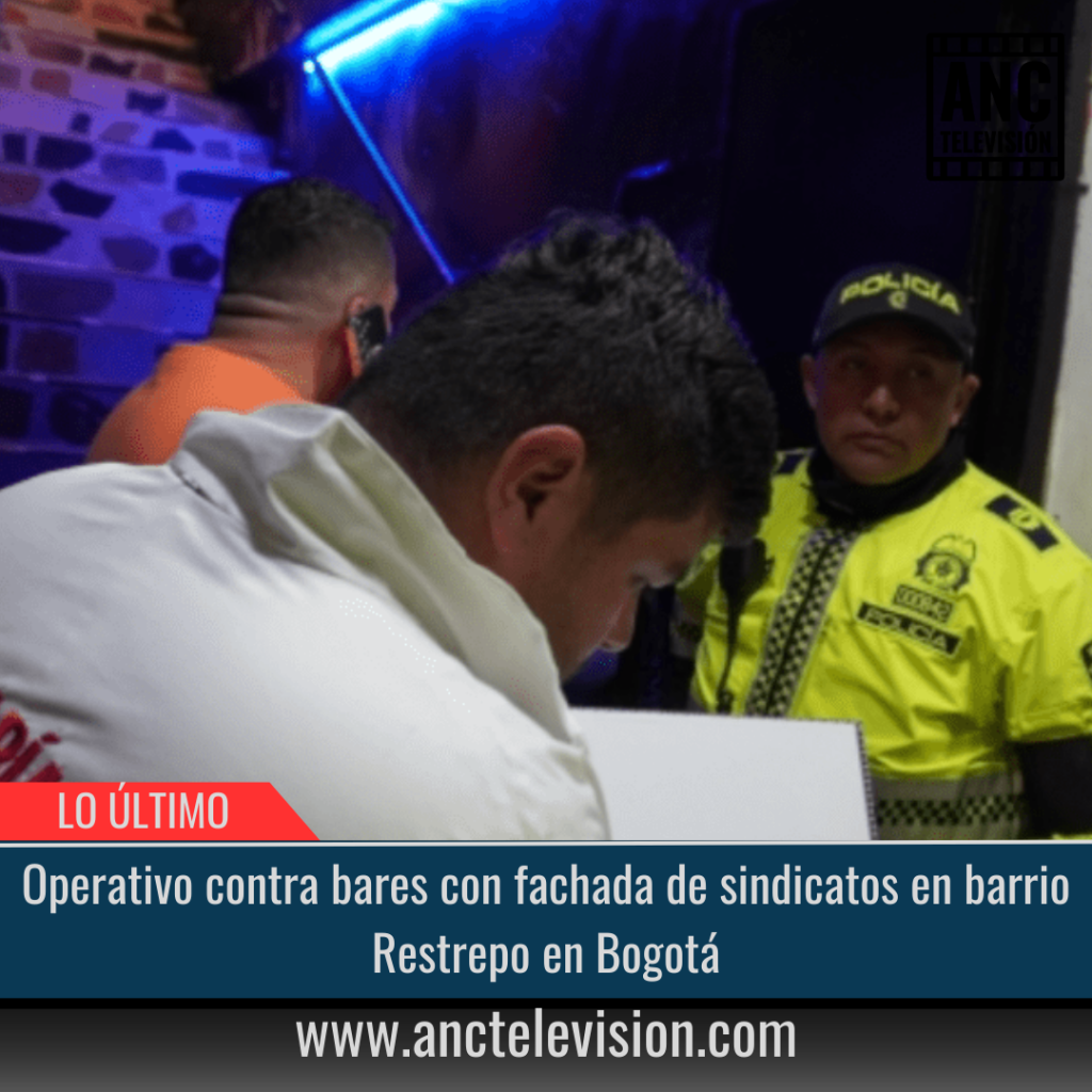 Operativo contra bares con fachada de sindicatos.