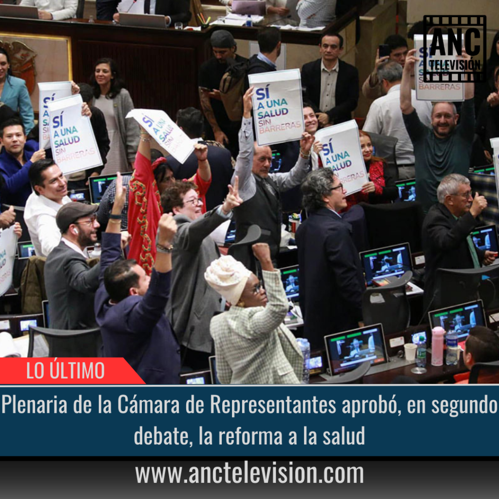 Se aprobó en segundo debate la reforma a la salud.