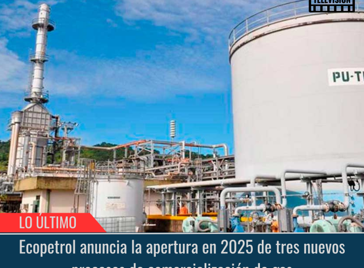 Tres nuevos procesos de comercialización de gas.