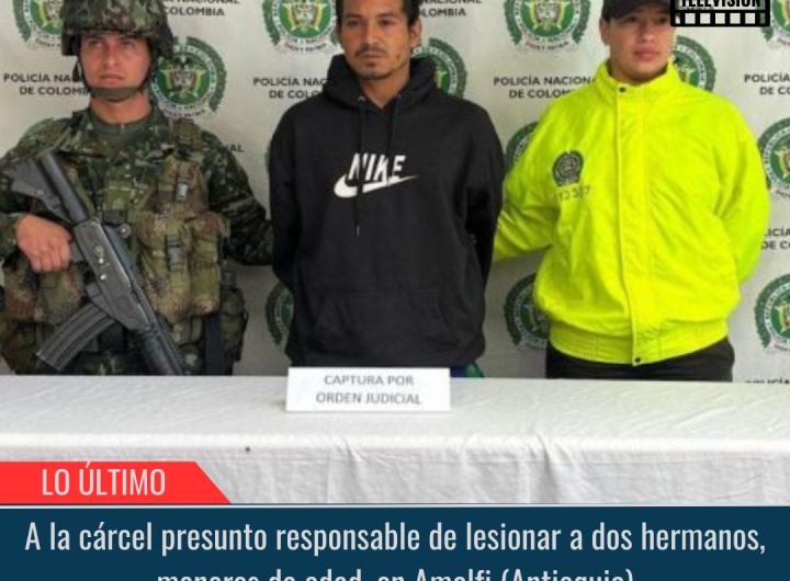 Responsable de lesionar a dos hermanos.