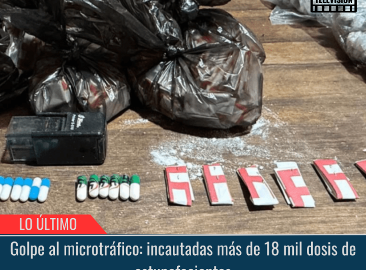Golpe al microtráfico.
