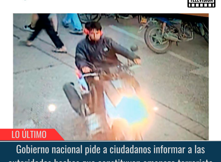 Hechos que constituyan amenaza terrorista.
