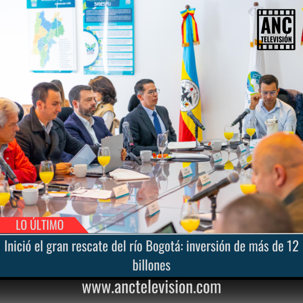 Inició el gran rescate del río Bogotá.