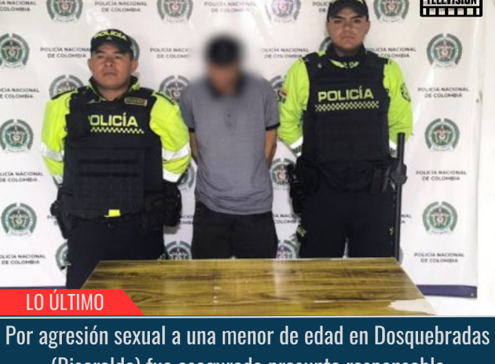 Fue asegurado presunto responsable.