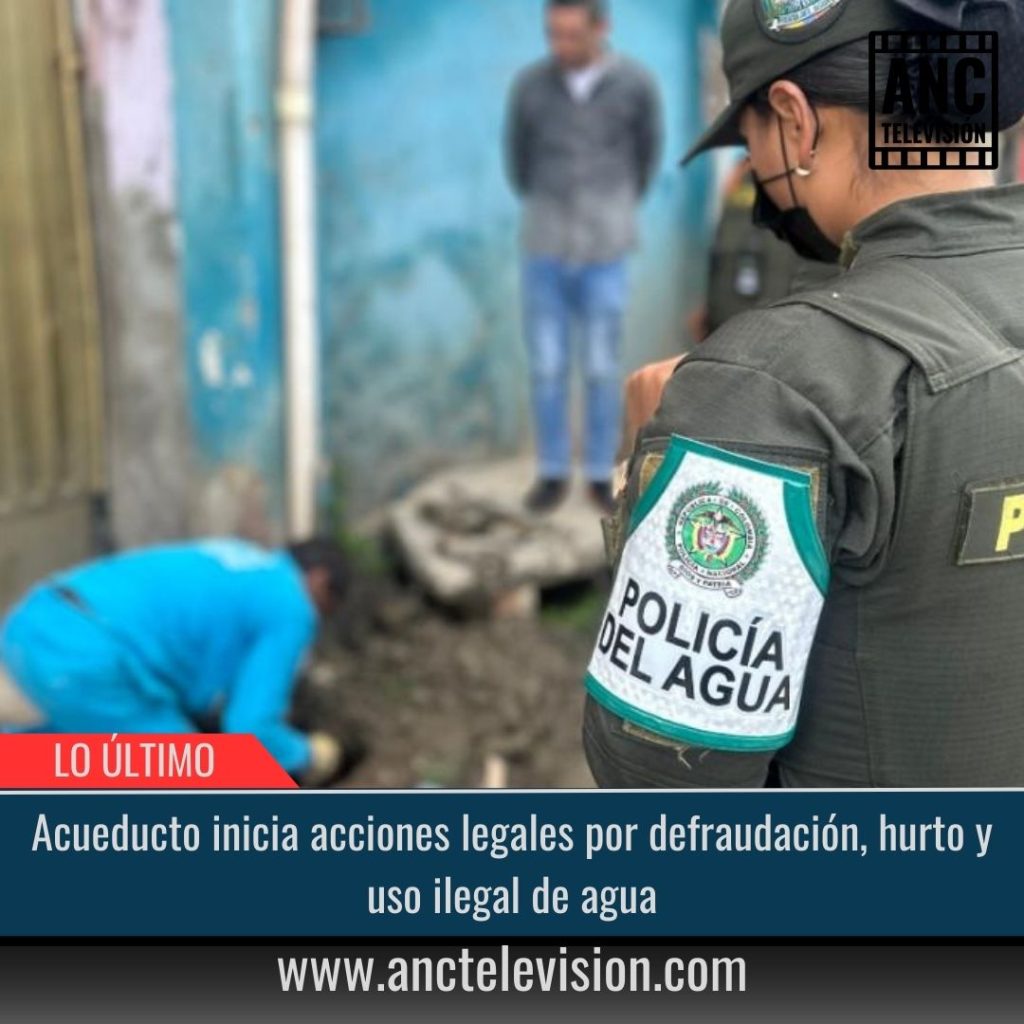 Hurto y uso ilegal de agua.