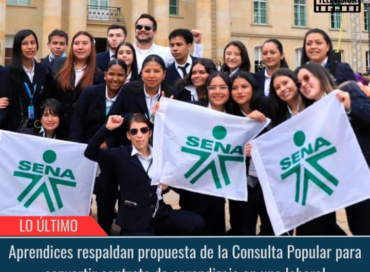 Aprendices respaldan propuesta de la Consulta Popular.
