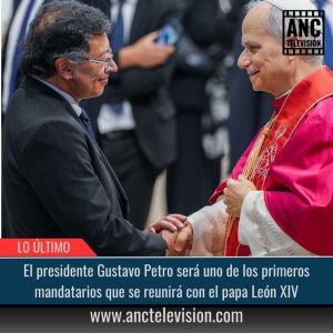 Papa León XIV en el acto d​e entronización.