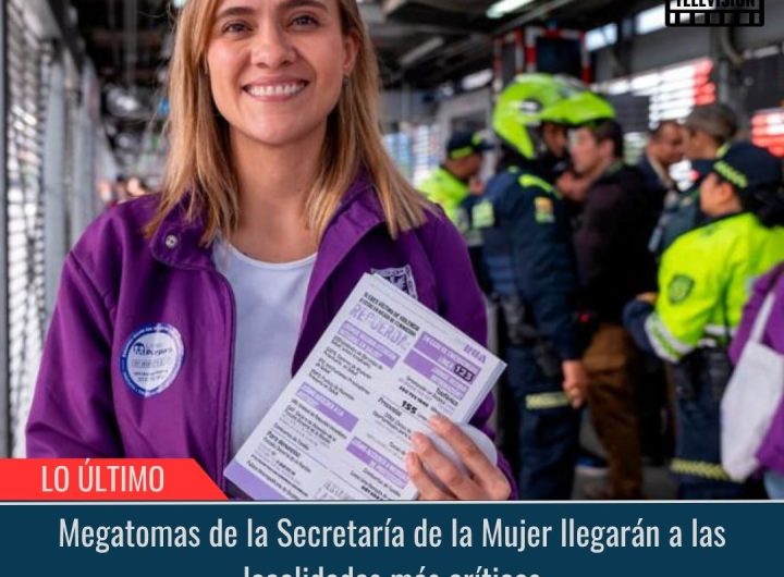 Megatomas de la Secretaría de la Mujer.