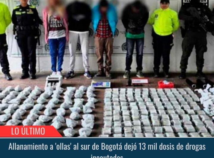 Allanamiento a 'ollas' al sur.
