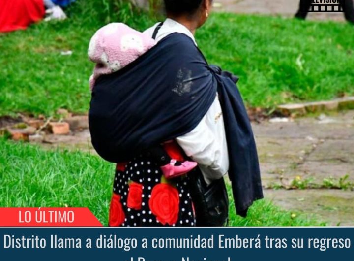 Distrito llama a diálogo a comunidad Emberá.