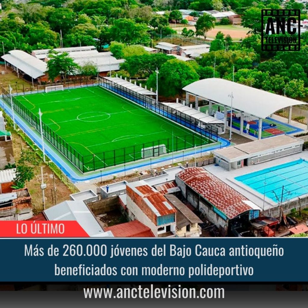 Moderno polideportivo.