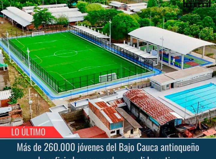 Moderno polideportivo.