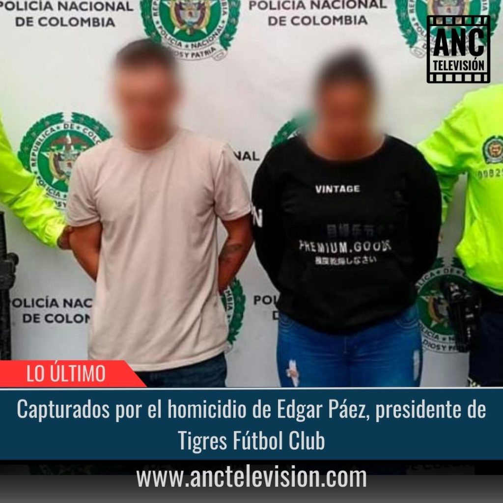 Capturados por el homicidio de Edgar Páez.