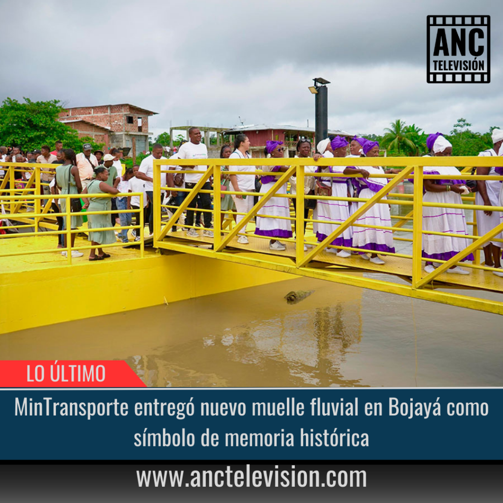 MinTransporte entregó nuevo muelle fluvial.