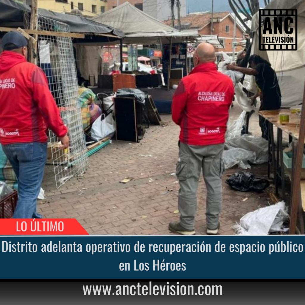 Espacio público en Los Héroes.