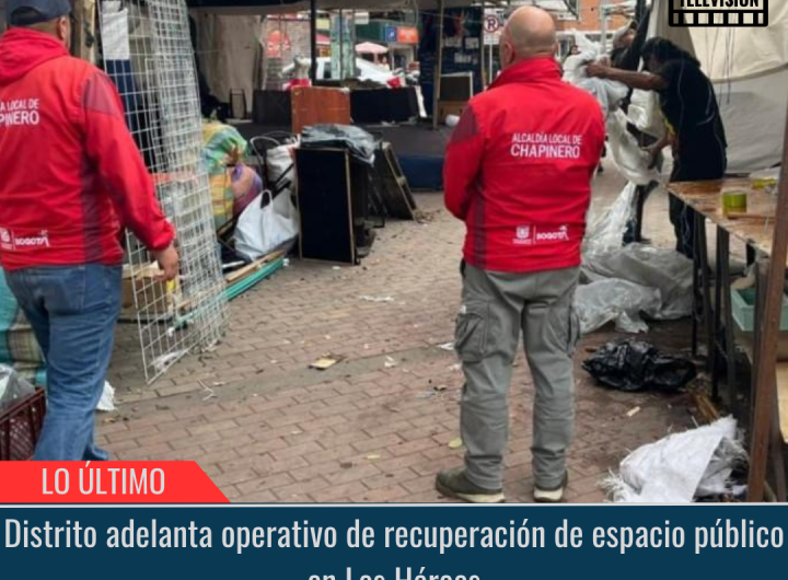 Espacio público en Los Héroes.